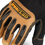 Ironclad Ranchworx Gloves knuckle protection on white background