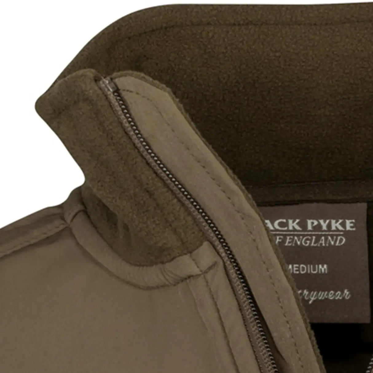 Jack Pyke Rannock Fleece Pullover Dark Olive | Task Outdoor