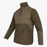 Jack Pyke Rannock Fleece Pullover Dark Olive | Task Outdoor