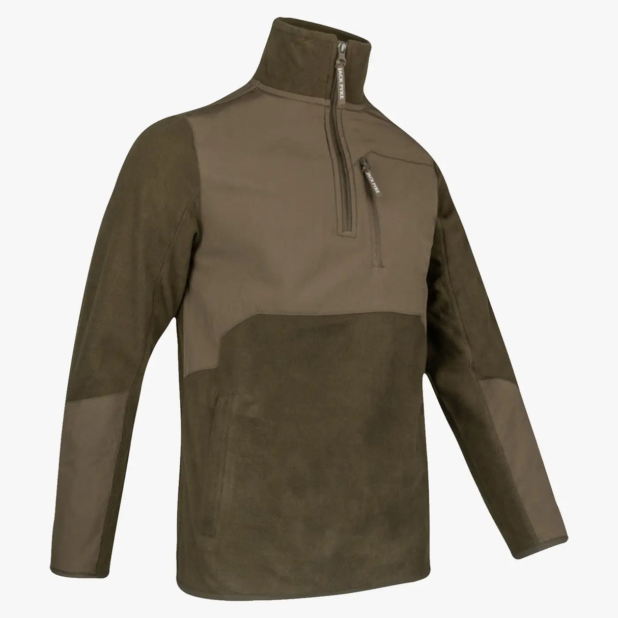 Jack Pyke Rannock Fleece Pullover Dark Olive | Task Outdoor