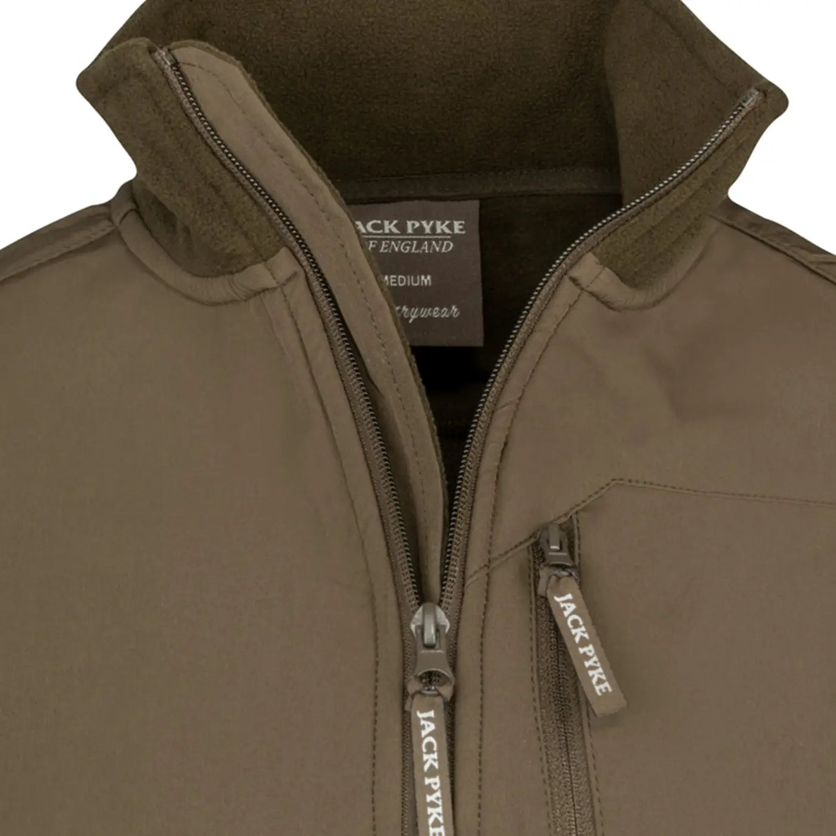 Jack Pyke Rannock Fleece Pullover Dark Olive | Task Outdoor