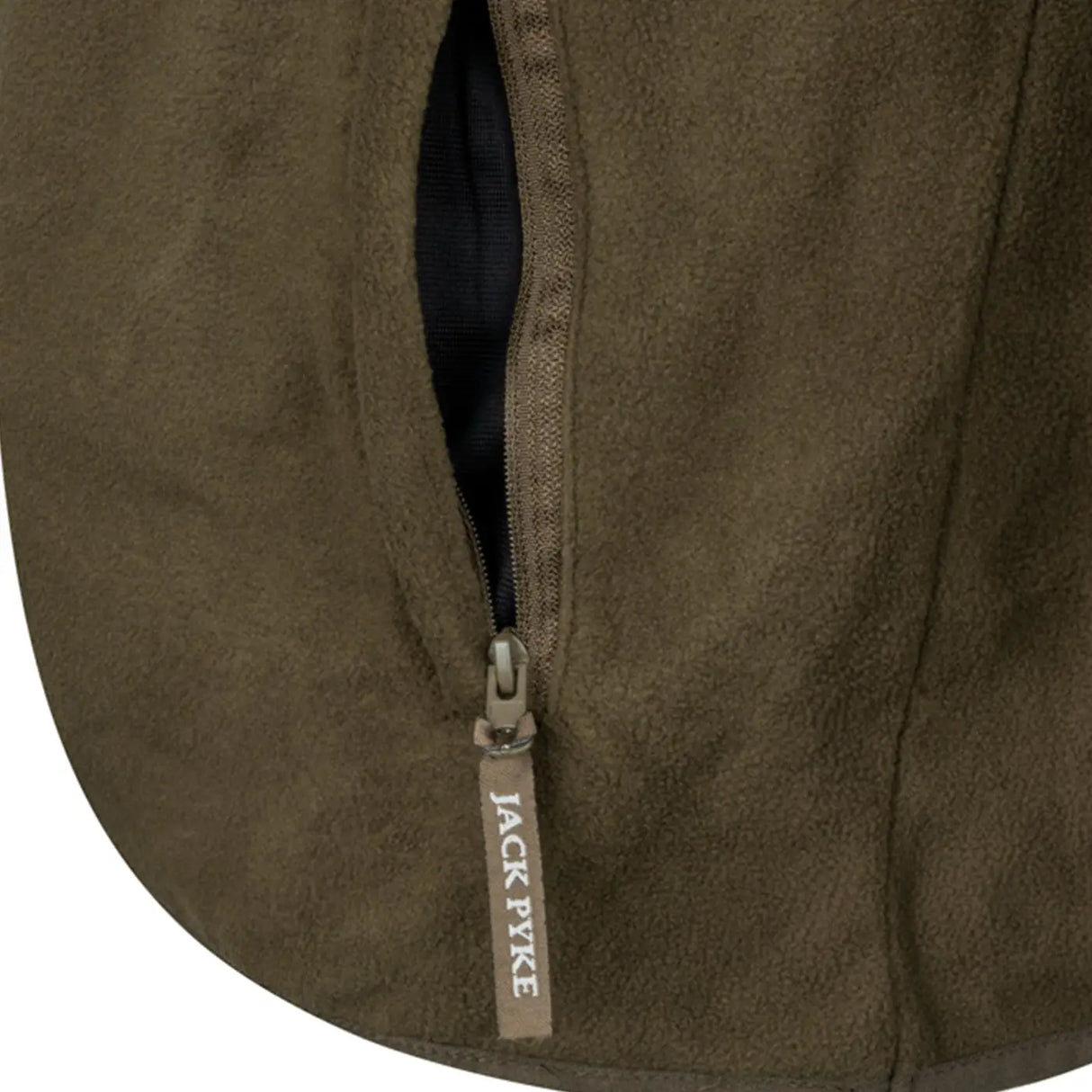 Jack Pyke Rannock Fleece Pullover Dark Olive | Task Outdoor