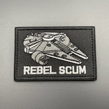 Rebel Scum Patch, Hook & Loop, 7.5cm | Task Outdoor