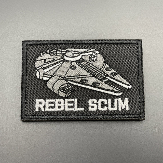 Rebel Scum Patch, Hook & Loop, 7.5cm | Task Outdoor