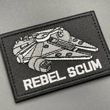 Rebel Scum Patch, Hook & Loop, 7.5cm | Task Outdoor