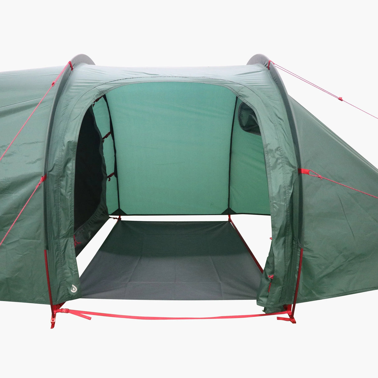 Highlander Respite 2 Person Extended Tent close up of door