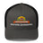 Adventure Before Dementia Trucker Cap in Charcoal/Black, charcoal front with black mesh back