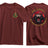 RMP Once a Monkey Double Print T-Shirt - Maroon