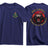 RMP Once a Monkey Double Print T-Shirt - Navy Blue