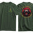 RMP Once a Monkey Double Print T-Shirt - Olive Green