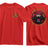 RMP Once a Monkey Double Print T-Shirt - Red