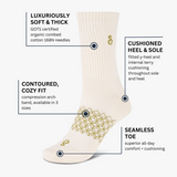 hipSwan Roam Crew Socks