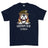 Grumpy Old Royal Anglian Veteran Printed T-Shirt - Navy Blue