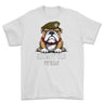 Grumpy Old Royal Anglian Veteran Printed T-Shirt - White