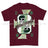 Royal Marines 0.1% Front Printed T-Shirt - Maroon