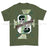 Royal Marines 0.1% Front Printed T-Shirt - Military Green/Olive