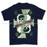 Royal Marines 0.1% Front Printed T-Shirt - Navy Blue