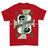 Royal Marines 0.1% Front Printed T-Shirt - Red