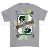 Royal Marines 0.1% Front Printed T-Shirt - Sports Grey