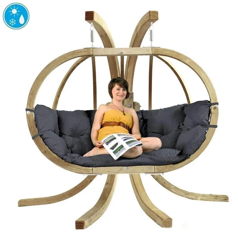 Amazonas Globo Royal Double Hanging Egg Chair Set