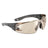 Bolle Rush+ 2.0 Safety Glasses - Grey Frame, Copper Lens from the side on white background
