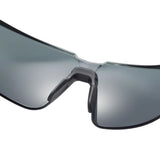 Bolle Rush+ 2.0 Safety Glasses - Grey Frame, Smoke Lens - M/L on white background