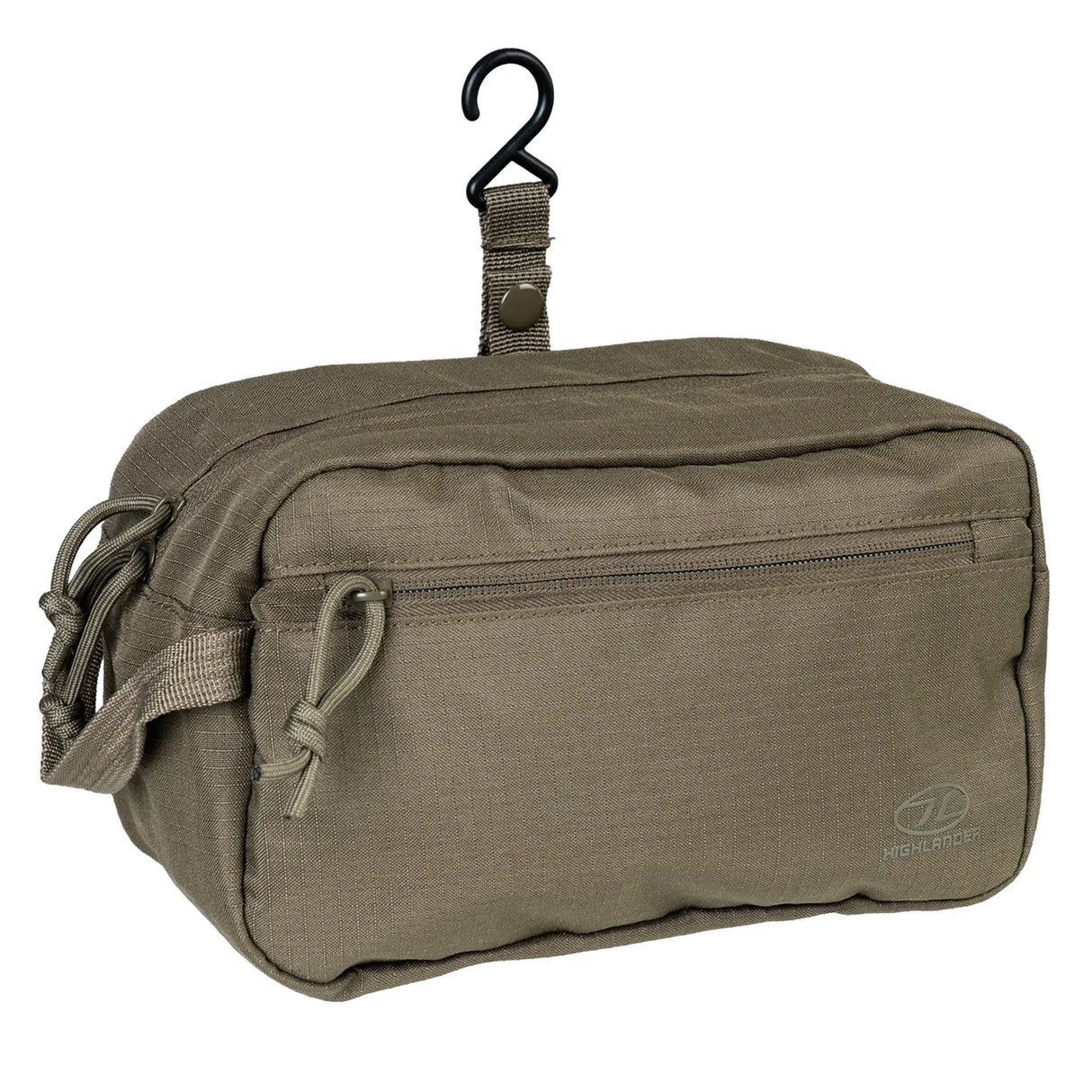 Highlander Sancho Toiletry Bag in ranger green front on white background