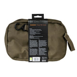 Highlander Sancho Toiletry Bag in ranger green rear on white background