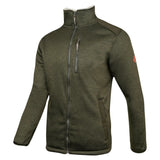 Jack Pyke Scandinavian Fleece Jacket Dark Olive Front Left | Task Outdoor