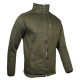 Jack Pyke Scandinavian Fleece Jacket Dark Olive Front Right | Task Outdoor