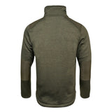 Jack Pyke Scandinavian Fleece Jacket Dark Olive Back | Task Outdoor