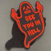 See You in Hell Patch, Hook & Loop, 8cm 