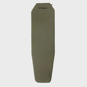 Snugpak Self-Inflating Maxi Mat in Olive Green - mat unrolled showing full sleeping surface