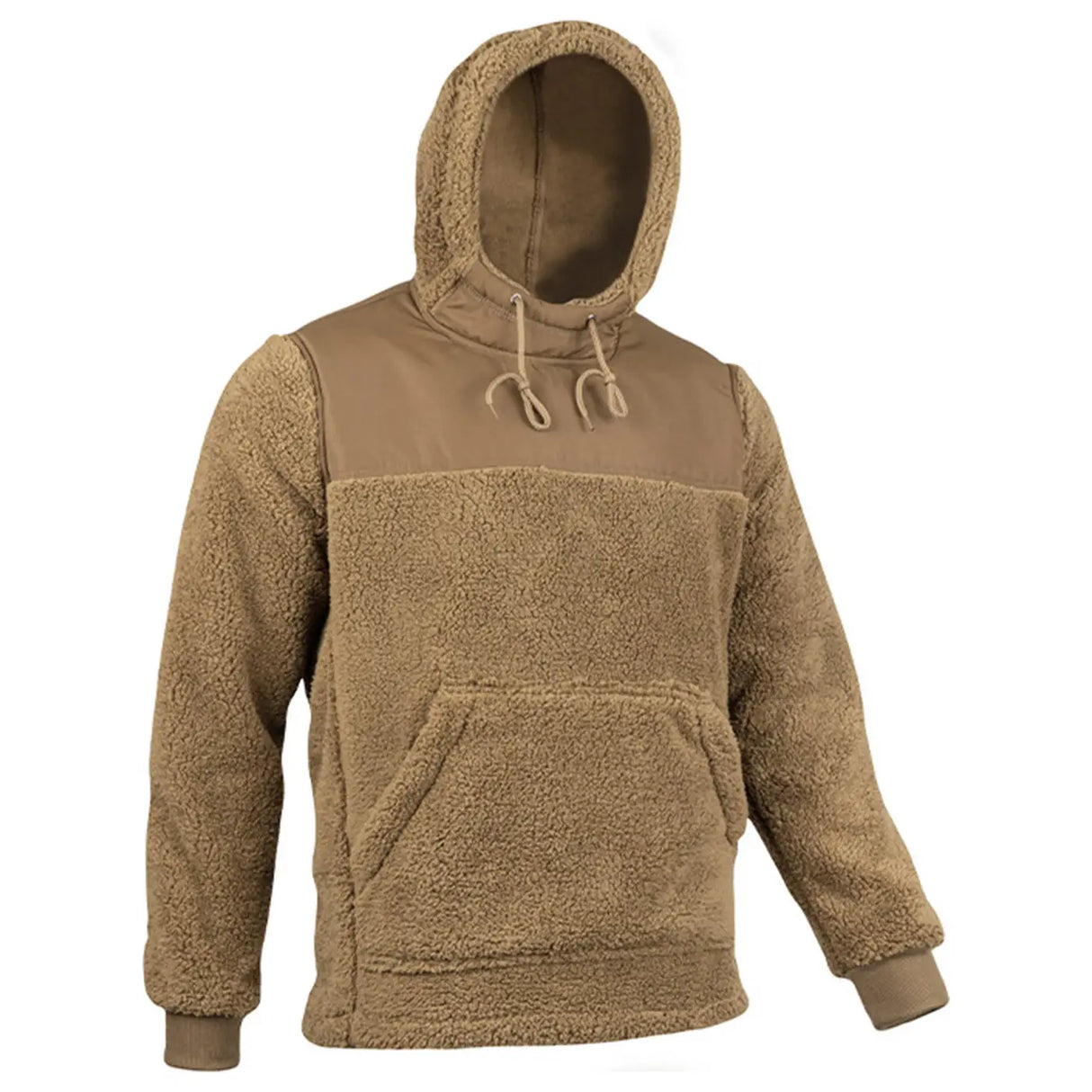 Jack Pyke Sherpa Fleece Hoodie Gen2 Camel | Task Outdoor