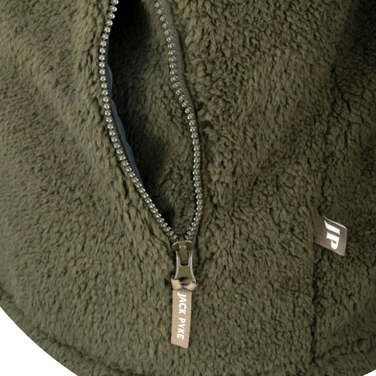 Jack Pyke Sherpa Fleece Jacket Gen 2 Dark Olive | Task Outdoor