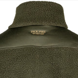 Jack Pyke Sherpa Fleece Pullover Dark Olive | Task Outdoor