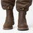 Jack Pyke Shires Dealer Boots in brown, worn, one boot toe on and one heel on