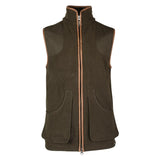 Jack Pyke Shooters Fleece Gilet Dark Olive Front | Task Outdoor