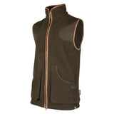 Jack Pyke Shooters Fleece Gilet Dark Olive Left Front | Task Outdoor