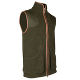 Jack Pyke Shooters Fleece Gilet Dark Olive Right Front | Task Outdoor