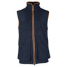 Jack Pyke Shooters Fleece Gilet Navy Blue Front | Task Outdoor