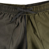 Jack Pyke Yakka Shorts in Dark Olive close up of the internal drawcord
