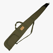 Jack Pyke Cordura Shotgun Slip in Olive Green - front view showing full-length zip and carry handle