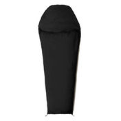 Snugpak Silk Mix Sleeping Bag Liner WGTE in Black - front hero shot