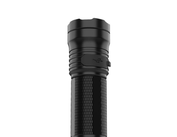 Skywoods OL1000 1000 Lumen Pocket Torch Light - USB-C charging port cover
