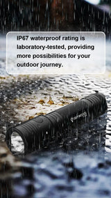 Skywoods TL1200 Tactical Light - weather resistance in rain