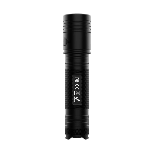 Skywoods TL1200 Tactical Light - upright view with body markings