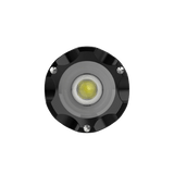 Skywoods TZL3000 Zoomable Torch Light - head-on view of the emitter behind the zoom optic