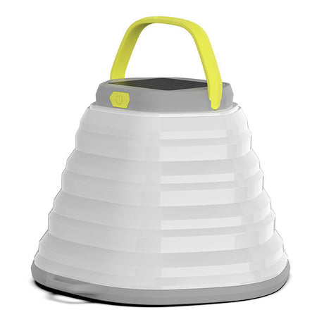 Skywoods L51980 Solar Camping Lantern - expanded lantern with carry handle and solar panel top