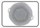 Skywoods L51980 Solar Camping Lantern - base and side hook detail